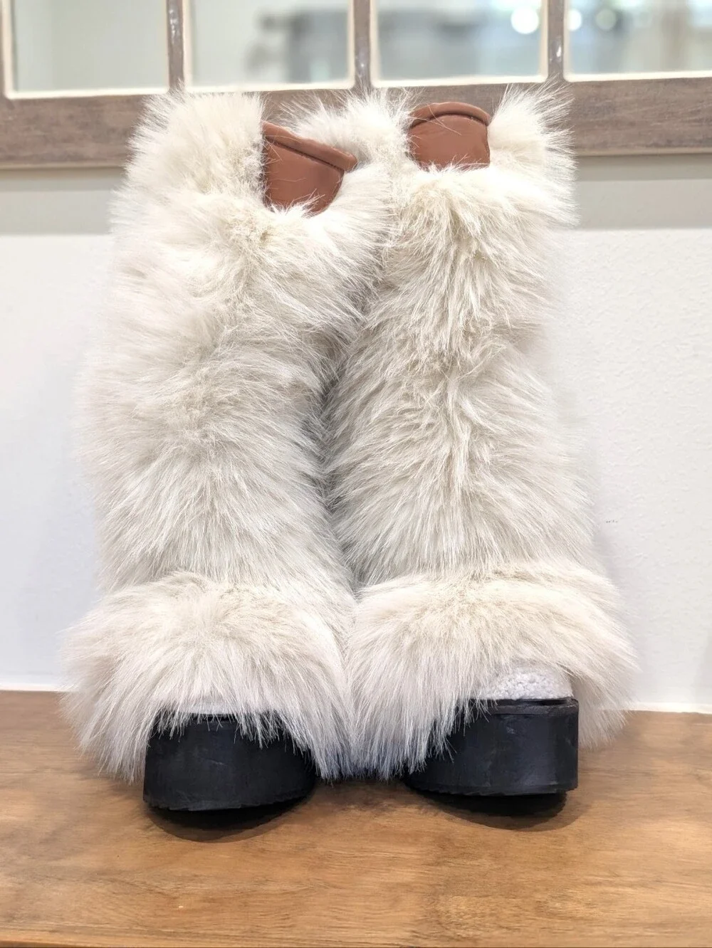 Free People x FP Collection Apres All Day Faux Fur Winter Boots 6.5